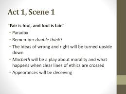 Jan 09, 2015 · the scholar's critical analysis of macbeth shows that macbeth's greed is the main cause of the play's events. one trick you can use on the act is to think of unknown words metaphorically. Macbeth Act 1 Scenes Ppt Download