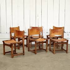Ours are designed with the right proportions to be comfortable to sit in until dessert. Vintage Dining Chairs With Worn Caramel Leather Seat And Back And Sturdy Wooden Frame Size 19 W X 19 D X Dining Chairs Leather Dining Leather Dining Chairs