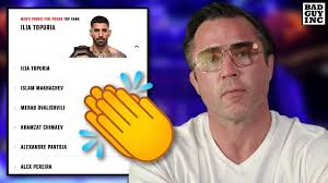 They Finally Got the UFC Rankings Correct…