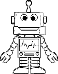 Robots colouring book for children. Robot Coloring Page Wecoloringpage 32 Wecoloringpage Coloring Home