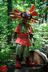 Here S Lookin At You Skull Kid We Love This Excellent The Legend Of Zelda Majora S Mask Cosplay From Favorite Cartoon Character Halloween Rocks Link Cosplay