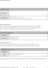 Esp12s Esp 12s User Manual Esp 12s Shenzhen Ai Thinker Technology Co