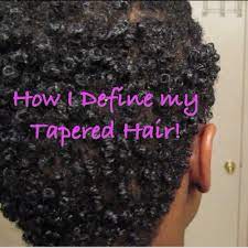 Process How I Define My Tapered Sides And Back Tapered Natural Hair Natural Hair Styles Tapered Hair
