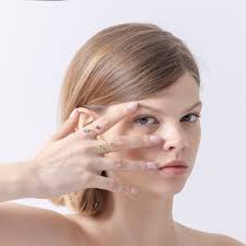 Lady 14K Gold Multi-stone Ring With Real Citrine and Peridot, 925 Silver  Gold Plated Option