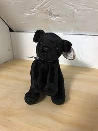 Luke Beanie Baby Ty Beanie Baby Black Lab Luke With Errors Etsy
