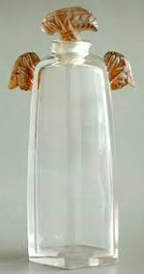 Trois Guepes By Maison Lalique Three Wasps Perfume Bottle Circa 1912 In Clear And Frosted Glass The Stoppe Lalique Perfume Bottle Perfume Bottles Perfume