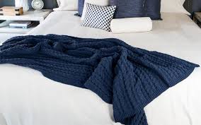 Receive 10% off by signing up to our newsletter. Bubble Cable Knit Throw The Comphy Company