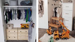 You can move the shelves, drawers, and hanging rods to any height to make room for your items and ensure there is a home for everything. Kids Closet Organization Tips Lowe S Canada