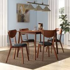On sale are all round and square modern & contemporary dining tables furniture sets. Modern Contemporary Kitchen Dining Room Sets Wayfair