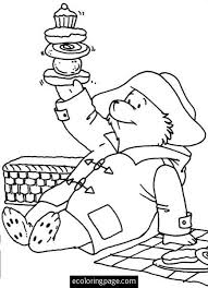 Picnic With Paddington Bear Coloring Page Ecoloringpage Com Bear Coloring Pages Teddy Bear Coloring Pages Coloring Pages