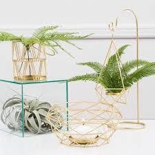 Lisa parker anne stokes glass tables. Geometric Centerpiece Holder The Knot Shop