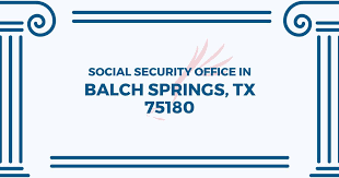 Balch Springs Social Security Office 2300 Dunson Dr