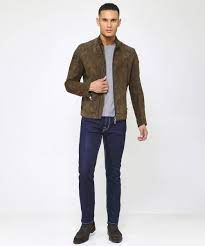 Hugo Boss Jaydee Suede Jacket Leatherjacketsformenpink Leather Jacket Men Leather Jacket Boss Outfit