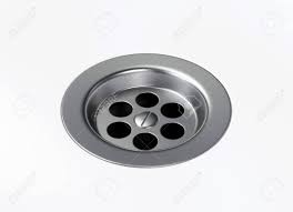 stainless steel bathroom sink isolated