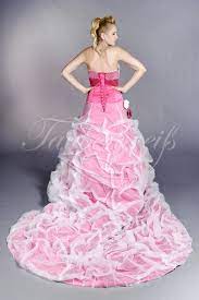 Kaufen sie die besten brautkleider 2021 online bei irenekleider.de. Brautkleid Tw0205b Traumkleid In Pink