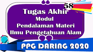 Semoga anda dalam keadaan sehat walafiat. Tugas Akhir Modul Pendalaman Materi Ipa Youtube