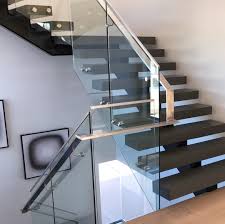 You can include a simple stair railing for a small staircase with a small desk underneath. China Simple Indoor Steel Stair Mono Stringer Straight Staircase Design Modern Stainless Steel Wood Handrail Stairs China Modern Wood Handrail Stairs Steel Stair