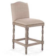 Country lane furniture is your source for reasonably priced 100% american made hardwood kitchen islands in pa and beyond. Debussy French Country Reclaimed Oak Linen Counter Stool Kathy Kuo Home