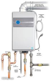 Gas water heater thermostats codes state that each appliance should be fitted with automatic temperature controls. releasing water due to very hot water, etc. Http Www Mobilehomerepairtips Com Mobilehomehotwaterheaters Php Has Some Informatio Water Heater Installation Tankless Water Heater Tankless Hot Water Heater