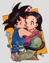 son goku and chi-chi (dragon ball and 1 more) drawn by db_jolimu | Danbooru