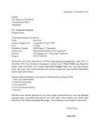Maybe you would like to learn more about one of these? Contoh Surat Lamaran Kerja Di Laundry