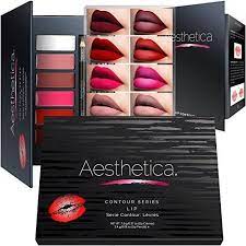 Tammymaycormier today when i was at shoppers drug mart i noticed quo has a matte contour/highlight duo (one in light and one in medium). Aesthetica Matte Lip Contour Kit Lipstick Palette Set Includes 6 Lip Ninthavenue Europe