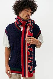 Iets Frans Red Ski Scarf Urban Outfitters Uk