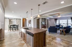 Large Open Concept Floor Plan With Living Room Kitchen And Dining Room Barn Doors In The Dining Room Cimarron 3264 Home Open Concept Floor Plans House Plans