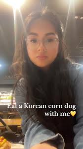 I know i have been gone for quite a minute but i finally was feeling okay  to record today. 💛 here’s a little clip of me enjoying a korean corn dog!  (EXCUSE MY FRIZZY HAIR) #fyp #koreancorndog ...