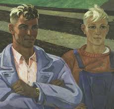 Alexander Deineka Deyneka Painting Friends 1962 Soviet Art Museum Of Russian Art Russian Artists