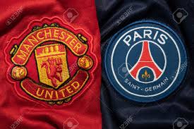 Do you have a better paris saint germain logo file and want to share it? Bangkok Thailand December 18 2018 Manchester United And Psg Paris Saint Germain Logo On The Jersey