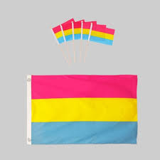 Is pansexual one of the ways you identify yourself? Large Flag With 5 Mini Flags Pansexual Bullseye S Playground Target