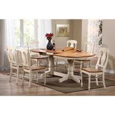 This extending dining table and folding chairs set can be left outdoors all year round, even in harsh weather conditions. Overstock Com Online Shopping Bedding Furniture Electronics Jewelry Clothing More Oval Table Dining Farmhouse Kitchen Tables Dining Table In Kitchen