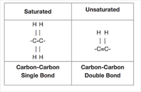 whhat is the difference between saturated and unsaturated fats