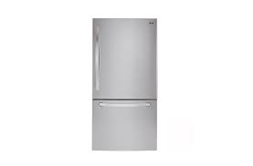I think i have 70in of clearance for the cabinet doors above. Lg Ldcs24223s Large 33 Inch Wide Bottom Freezer Refrigerator Lg Usa