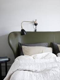 Copenhague Chez My Seline Von Appen Keller Milk Tete De Lit En Cuir Tete De Lit Vert Idees De Design D Interieur