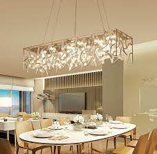 Crystal Dining Room Hotel Light Parlor Rectangle Pendant Lamp Ceiling Fixtures Ebay Crystal Chandelier Dining Room Living Room Lighting Dining Room Chandelier