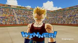 Budokai 3 cell games champion (gold): Vegeta Gt Mod In Dragon Ball Z Budokai 3 Vegeta Gt Transforms Into A Super Saiyan And Then Into A Ssj2 While Fighting Goku In Goku Dragon Ball Z Dragon Ball