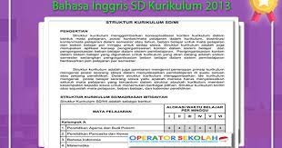 Melalui artikel kali ini kami akan berbagi ki kd bahasa inggris sd k13 untuk semua kelas. Semester 2 Ki Dan Kd Bahasa Inggris Sd Kurikulum 2013 Operator Sekolah