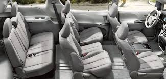 Sienna 8 Passenger Interior Toyota O To Xe O To