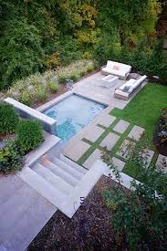 Our custom fiberglass pools range in size from small to medium to large pool shells & kits. Rusk Pools Gallery Nj Custom Pool Builders Plunge Pools In 2019 Pinterest Backyard Pool Builders And Backyard Landscaping Backyard Small Backyard Landscaping Backyard Patio
