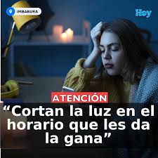 Horarios de cortes de energía no se cumplen, la ciudadanía se encuentra  molesta