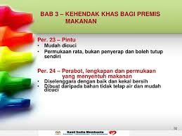 Kepmen th 1985 tentang organisasi dan tata kerja lembaga pemasyarakatan (unduh disini). Ppt Peraturan Peraturan Kebersihan Makanan 2009 Powerpoint Presentation Id 4210911