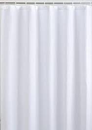 Amazon Com Liba Cloth Fabric Bathroom Shower Curtain 72 W X 72 H White Heavy Duty Waterproof Shower Cu In 2020 Cool Shower Curtains Fabric Shower Curtains Curtains
