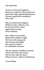 Laura Riding American Poet And Critic Love Quotes For Her Reason Quotes Poem A Day