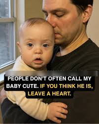 The beauty of a baby's presence and trust