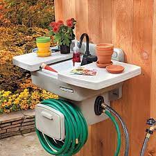 The hose reel will swivel to your direction and allow for a smooth unrolling motion. Pin On Outdoor Ideas