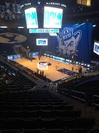 Portable end zone seating had the capacity of the stadium at 22,600 through the 1996 season. Photos At Marriott Center