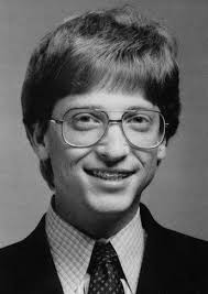 A young bill gates with steve jobs, 1985. bill gates: Bill Gates My Hero