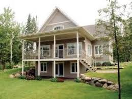Lake House With Basement Lakefront Home Plans With Walkout Basement Mountain House Plans Lake House Plans Cottage House Plans